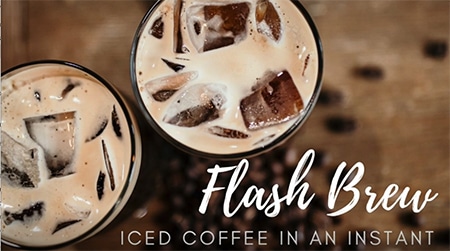 Flash Brewed Ice Coffee