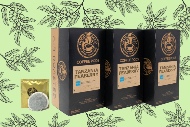 New Tanzania Peaberry Coffee Pods Good As Gold Coffee Service